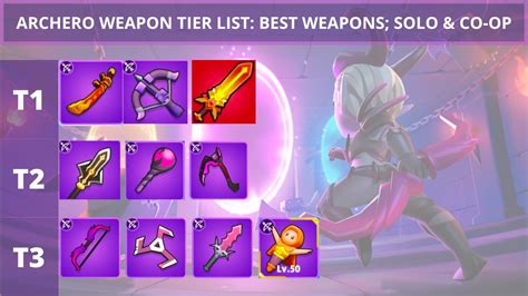 best weapons in archero.